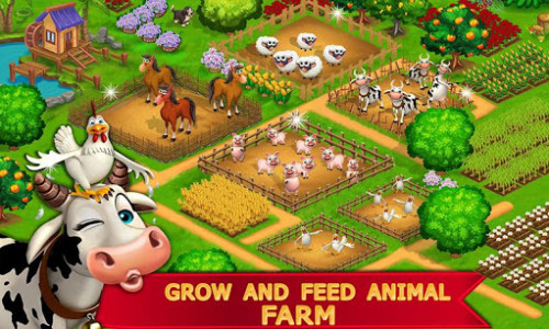 اسکرین شات بازی My Farm Town Village Life best Farm Offline Game 1