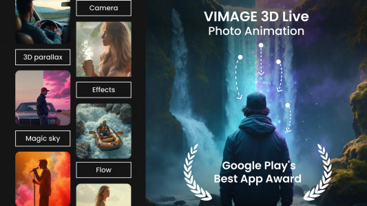 اسکرین شات برنامه VIMAGE - AI Photo Animation 7