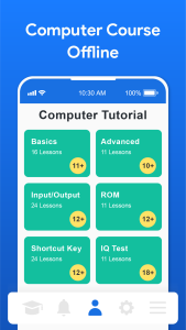 اسکرین شات 1 برنامه Computer Course: Offline