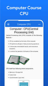 اسکرین شات 6 برنامه Computer Course: Offline