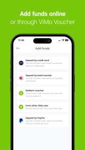 اسکرین شات 6 برنامه ViMo – Send Airtime Worldwide