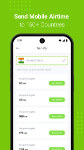 اسکرین شات 5 برنامه ViMo – Send Airtime Worldwide