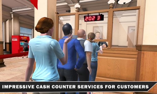 اسکرین شات بازی Bank Manager Cash Register: 3D Cashier Simulator 3