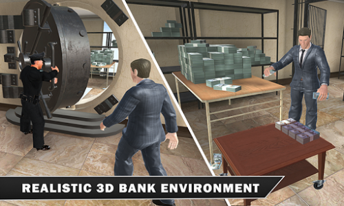 اسکرین شات بازی Bank Manager Cash Register: 3D Cashier Simulator 1