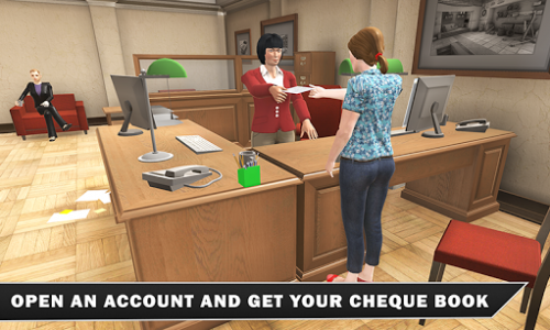 اسکرین شات بازی Bank Manager Cash Register: 3D Cashier Simulator 2