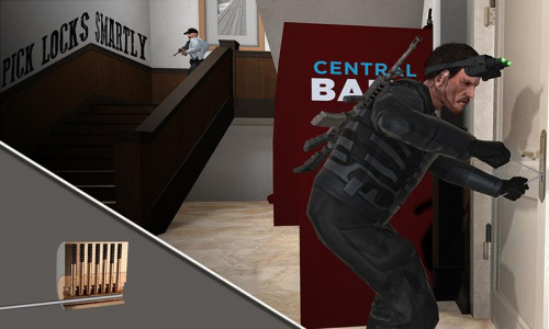 اسکرین شات 5 بازی Spy Heist Gun Shooting Games