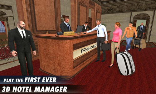 اسکرین شات بازی Hotel Manager Simulator 3D 2