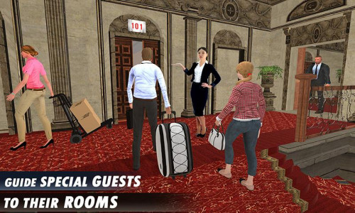 اسکرین شات بازی Hotel Manager Simulator 3D 1