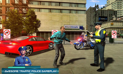 اسکرین شات بازی Traffic Police Officer Chase 3