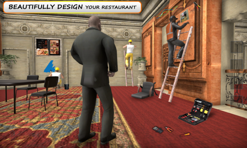 اسکرین شات بازی Virtual Restaurant Manager Sim 1