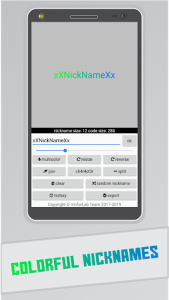 اسکرین شات 1 برنامه NikStudio - colored nicknames