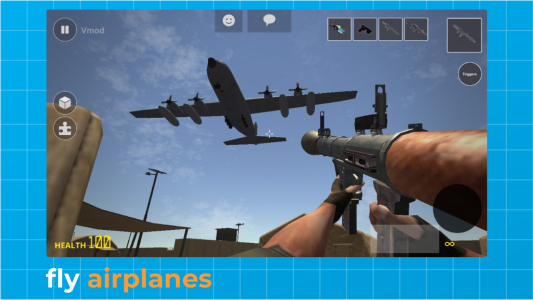 اسکرین شات 5 بازی Vmod - Multiplayer Sandbox Fun