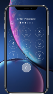 اسکرین شات برنامه Lock Screen for Iphone Xs Xr 2