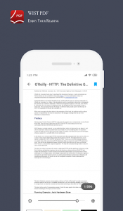 اسکرین شات برنامه Wist PDF — PDF Reader for Android Phone 4