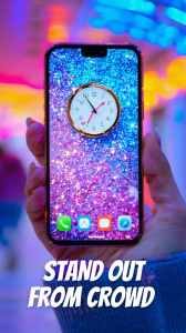 اسکرین شات 4 برنامه Glitter Live Wallpaper Glitzy