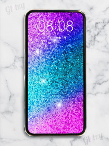 اسکرین شات برنامه Girly Glitter Wallpaper Glitzy 7