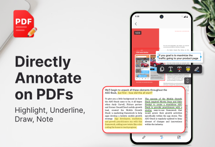 اسکرین شات 2 برنامه PDF Reader & PDF Viewer