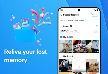 اسکرین شات 2 برنامه All Recovery Photos & Videos