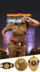 اسکرین شات 5 برنامه Police Photo Editor : Men & Wo