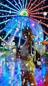 اسکرین شات برنامه Rain Photo Editor : Rain Overl 2