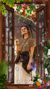 اسکرین شات 1 برنامه Rain Photo Editor : Rain Overl
