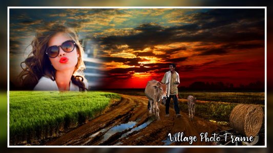 اسکرین شات برنامه Village Photo Frames - Village 1