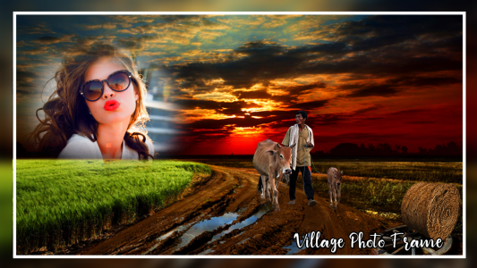 اسکرین شات 1 برنامه Village Photo Frames - Village