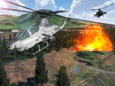اسکرین شات بازی Cobra Helicopter Flight Simulator AH-1 Viper Pilot 1