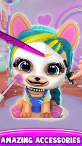 اسکرین شات 5 بازی Hairstyle: pet care salon game