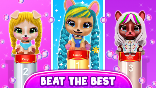 اسکرین شات 3 بازی Vip Pet : Color Hair Salon