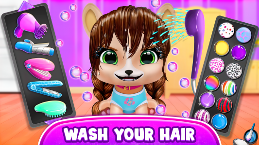 اسکرین شات 7 بازی Hairstyle: pet care salon game
