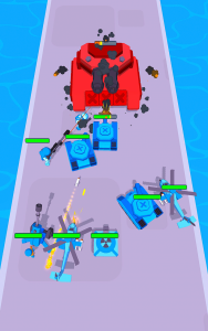 اسکرین شات 3 بازی Tanks: Battle Merge Master