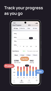 اسکرین شات 4 برنامه Cal AI - Food Calorie Tracker