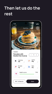 اسکرین شات 3 برنامه Cal AI - Food Calorie Tracker