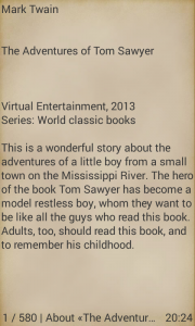 اسکرین شات 3 برنامه The Adventures of Tom Sawyer