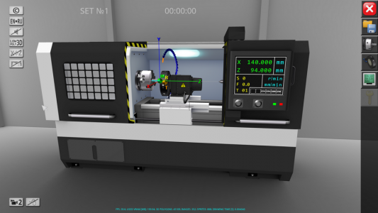 اسکرین شات برنامه CNC Simulator Lite 1