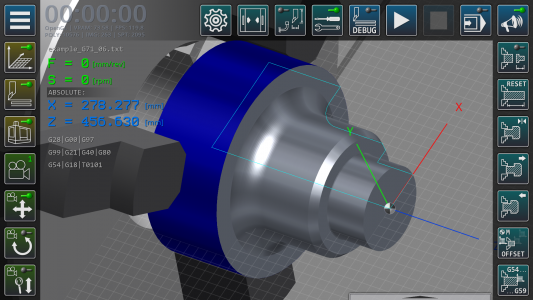 اسکرین شات 8 برنامه CNC Simulator Lite