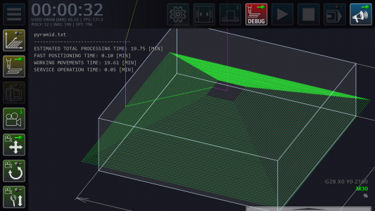 اسکرین شات 5 برنامه CNC Milling Simulator