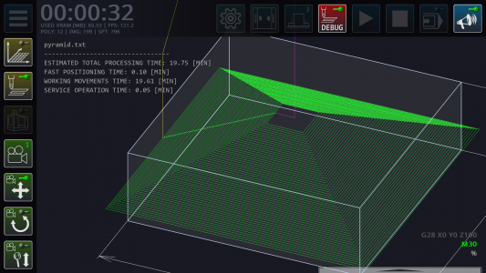 اسکرین شات برنامه CNC Milling Simulator 5