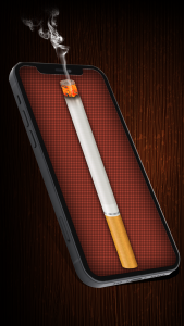 اسکرین شات 1 بازی Virtual Cigarette Smoke Prank