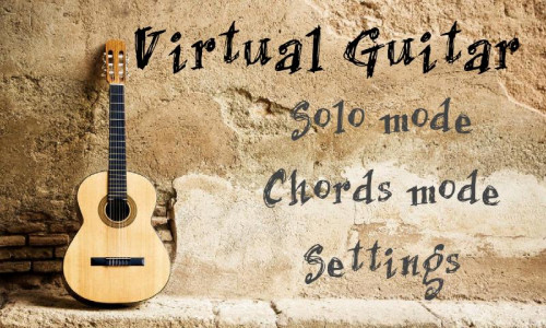 اسکرین شات برنامه Virtual Guitar 1