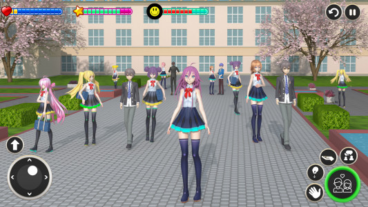 اسکرین شات بازی High School Girl Life Sim 3D 4