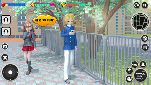 اسکرین شات بازی High School Girl Life Sim 3D 8