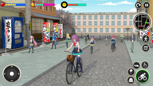 اسکرین شات بازی High School Girl Life Sim 3D 1