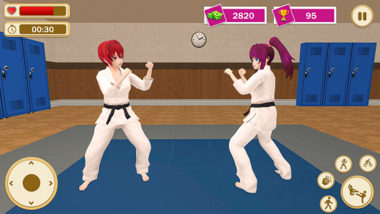 اسکرین شات 3 بازی High School Girl Life Sim 3D