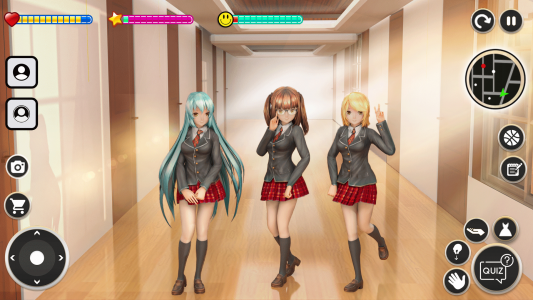 اسکرین شات بازی High School Girl Life Sim 3D 6