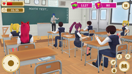 اسکرین شات 1 بازی High School Girl Life Sim 3D