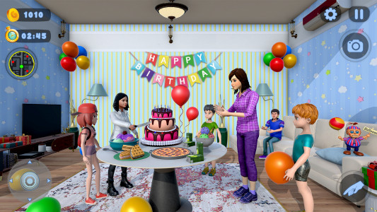 اسکرین شات 1 بازی Virtual Mother Sim:Family Life