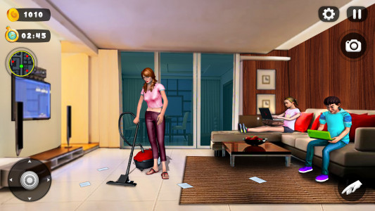 اسکرین شات 2 بازی Virtual Mother Sim:Family Life