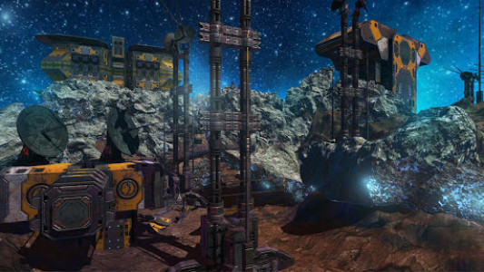 اسکرین شات بازی VR Roller Coaster: GALAXY 360 in Deep Space 5